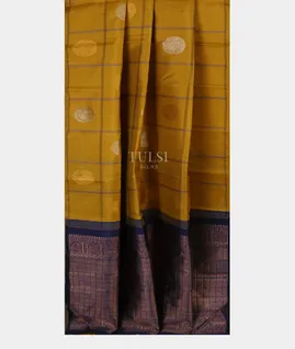 Yellow Kanjivaram Silk Saree T5488902