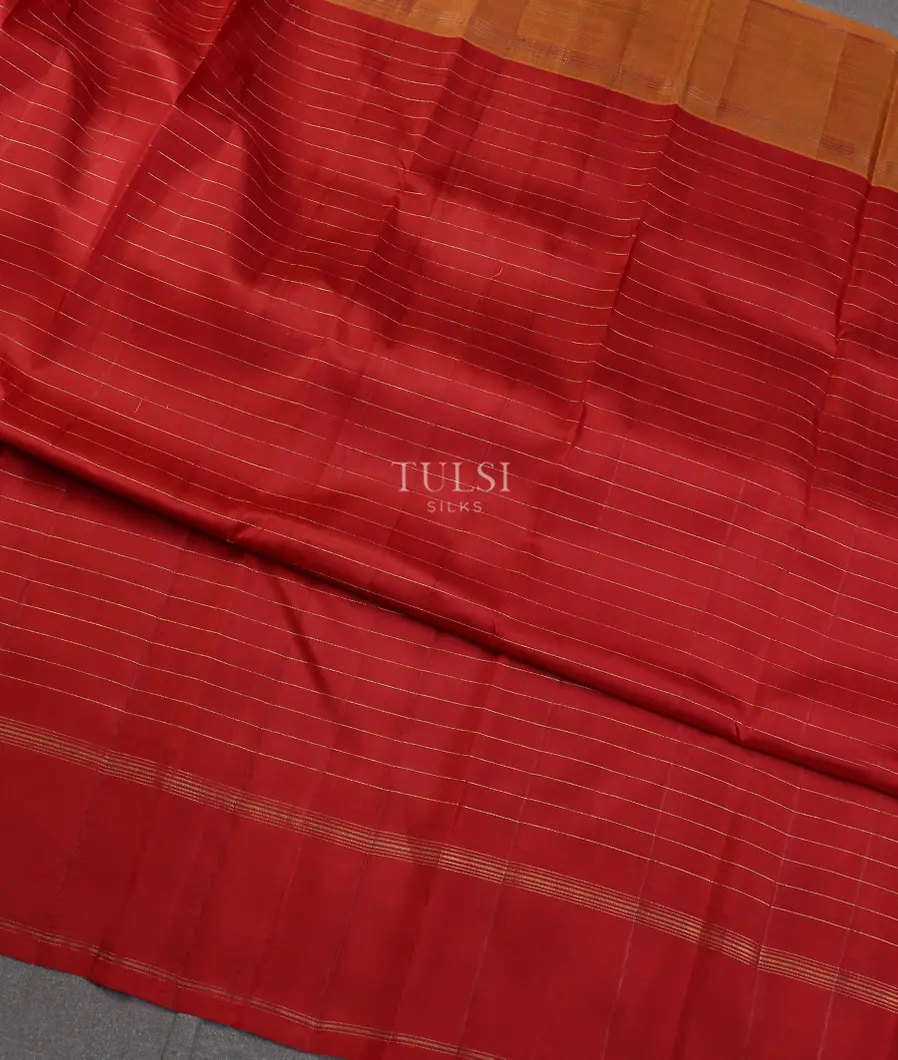 Beige Kanjivaram Silk Saree T5601423