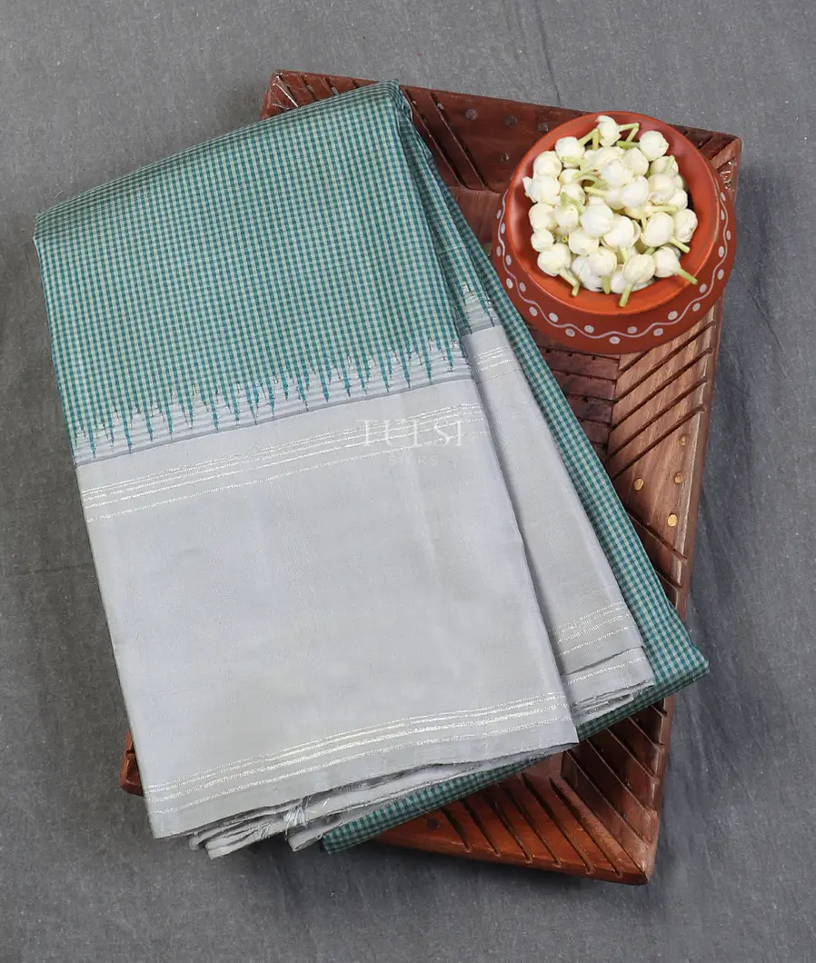 Blue Kanjivaram Silk Saree T560138-image