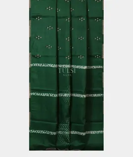 Green Tussar Embroidery Saree T5639202