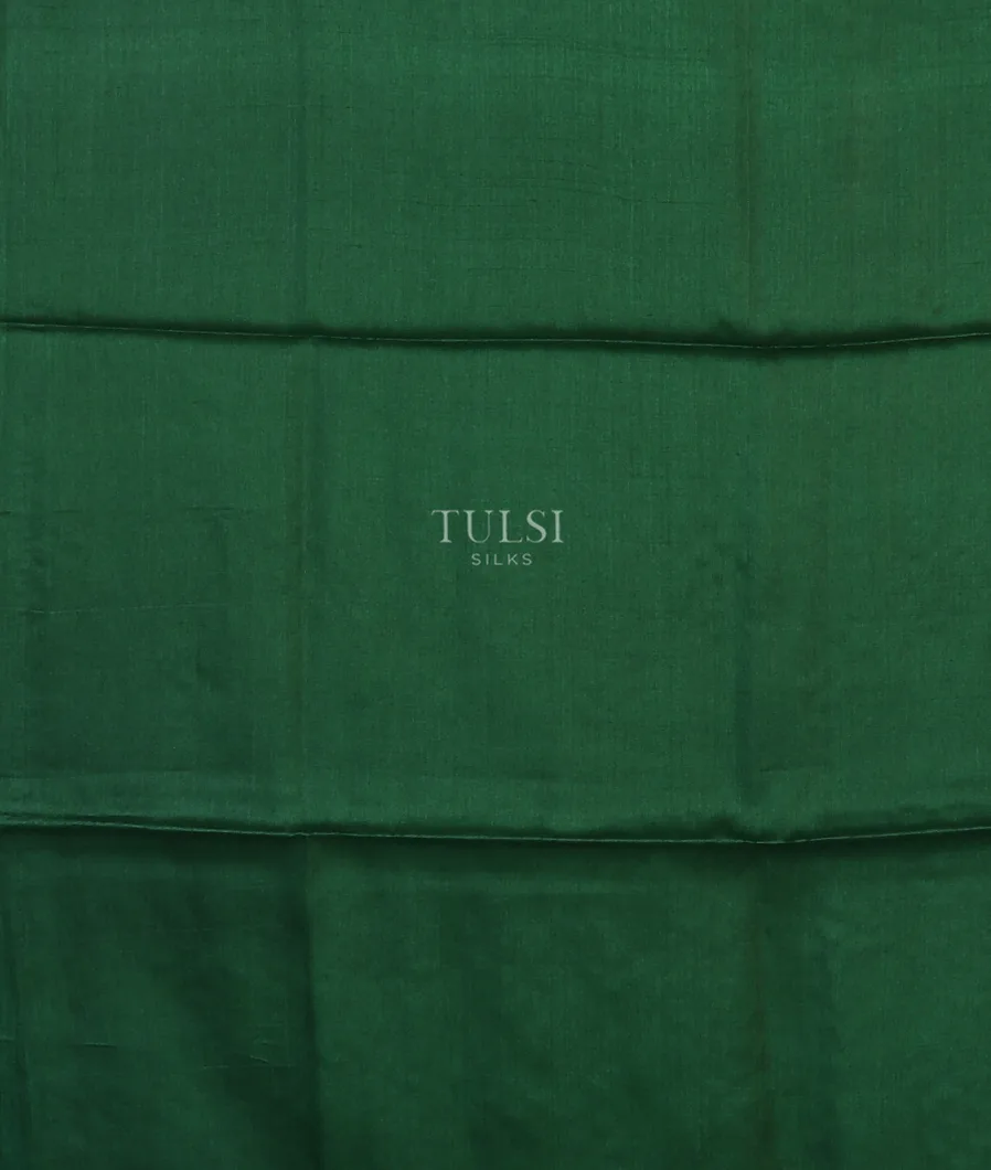 Green Tussar Embroidery Saree T5639203