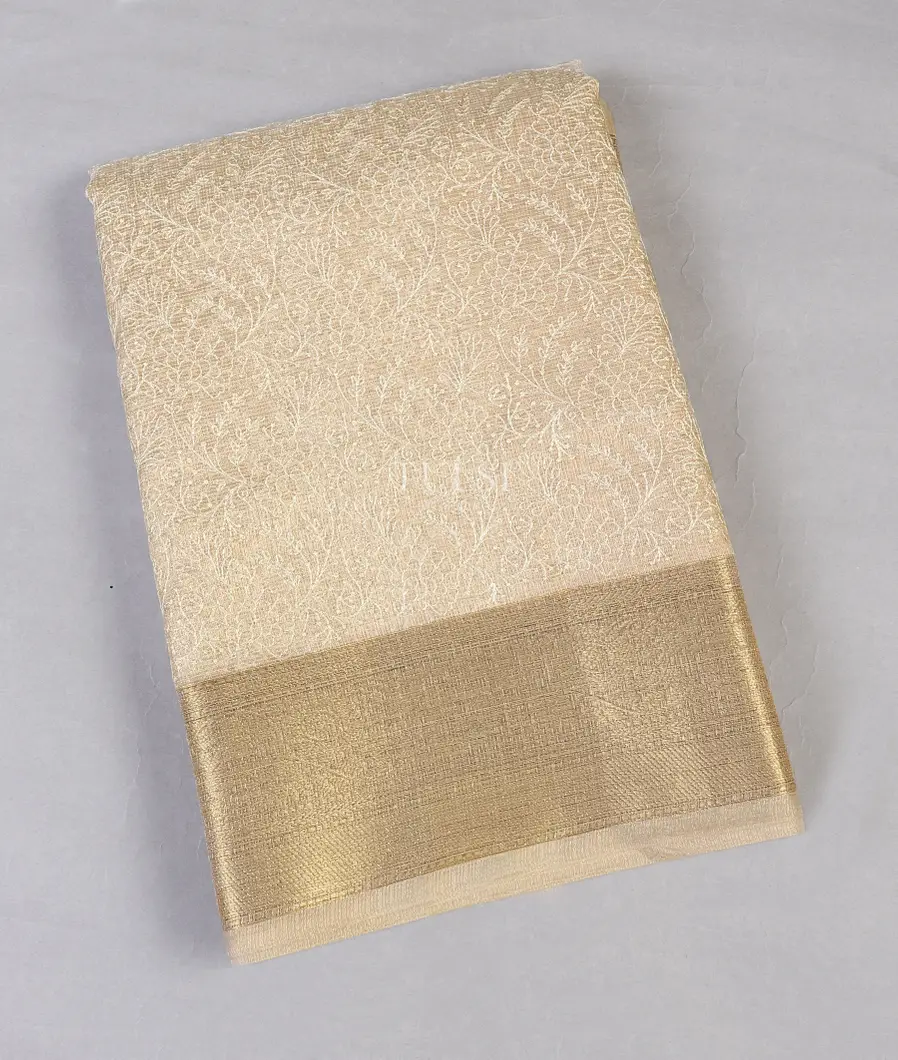 Beige Kota Cotton Saree T566752-image