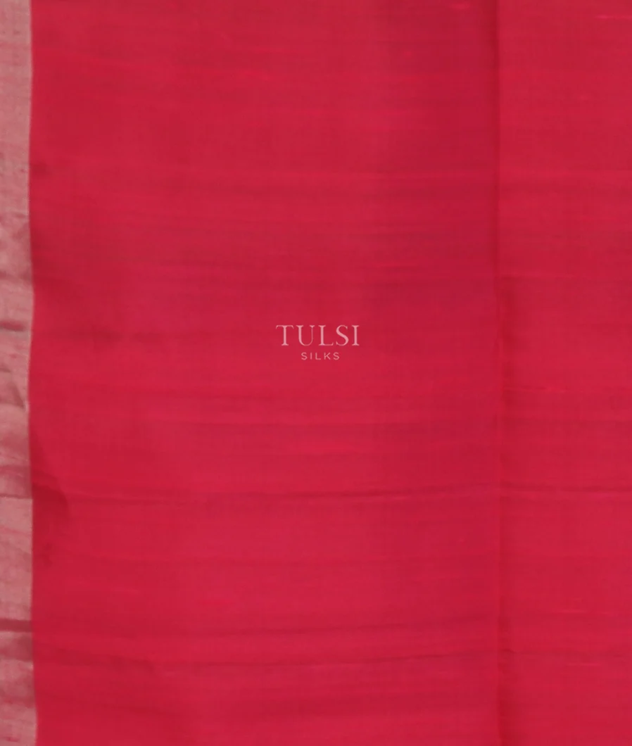 Green Woven Raw Silk Saree T5395253