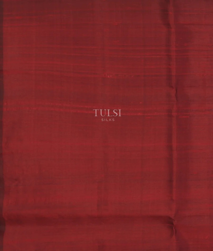 Green Woven Raw Silk Saree T5640123