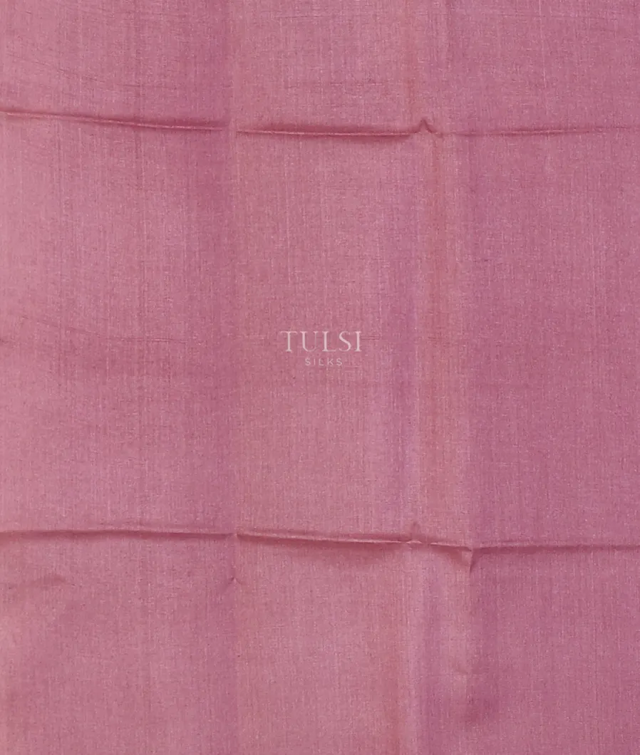 Lavender Tussar Printed Saree T5653023