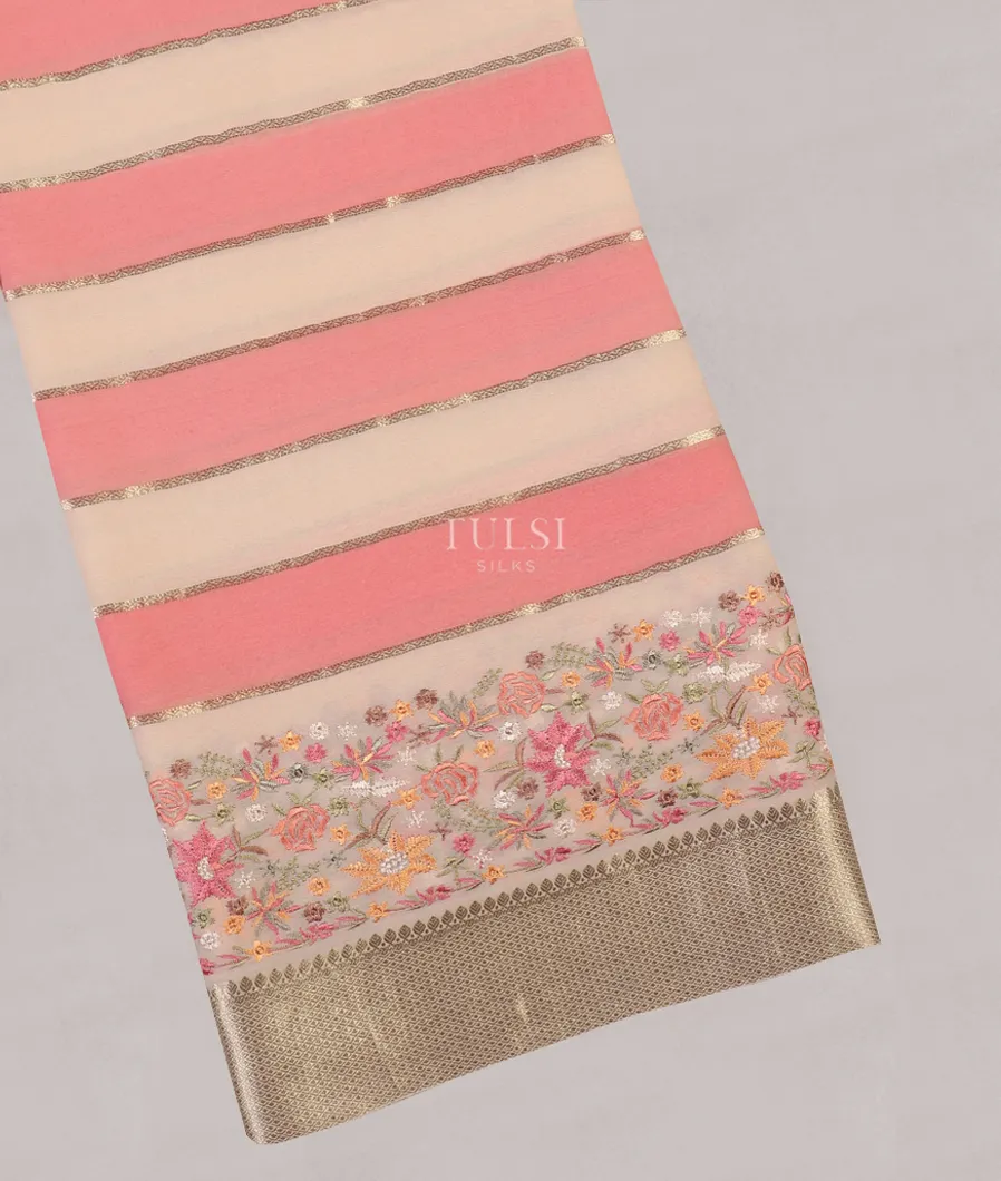 Multicolour Georgette Silk Saree T389894-image