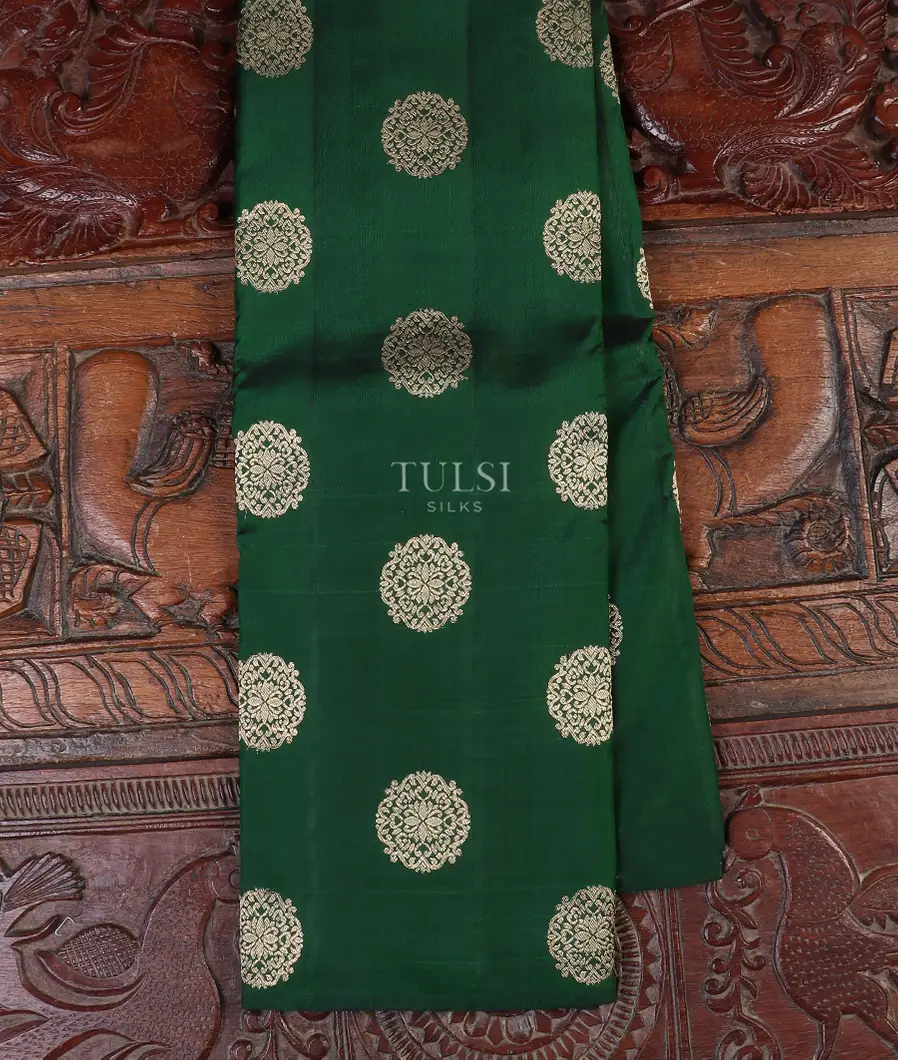 Green Kanjivaram Silk Saree T551376-image