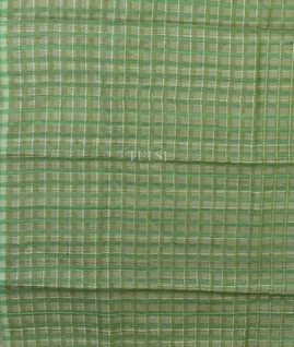 Green Tussar Printed Saree T5340153