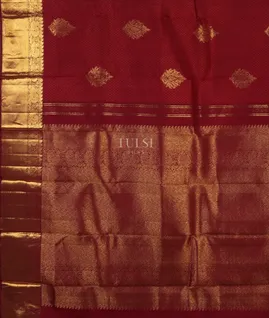 Maroon Kanjivaram Silk Saree T3610134