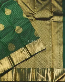 Green Kanjivaram Silk Saree T5623392
