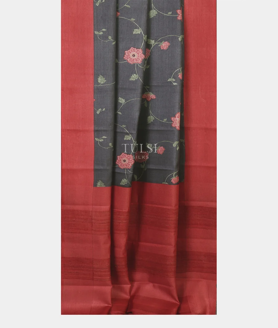 elephant-grey-tussar-printed-saree-t565674-t565674-b