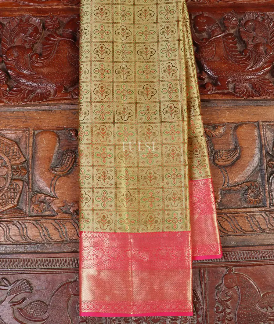 Beige Soft Silk Saree T560866-image