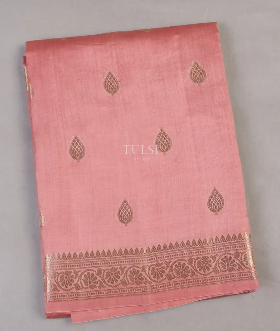 Pink Chaniya Silk Saree T554862-image