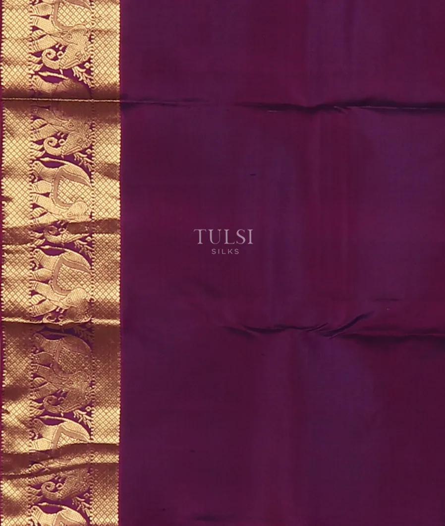 Purple Soft Silk Saree T5620263