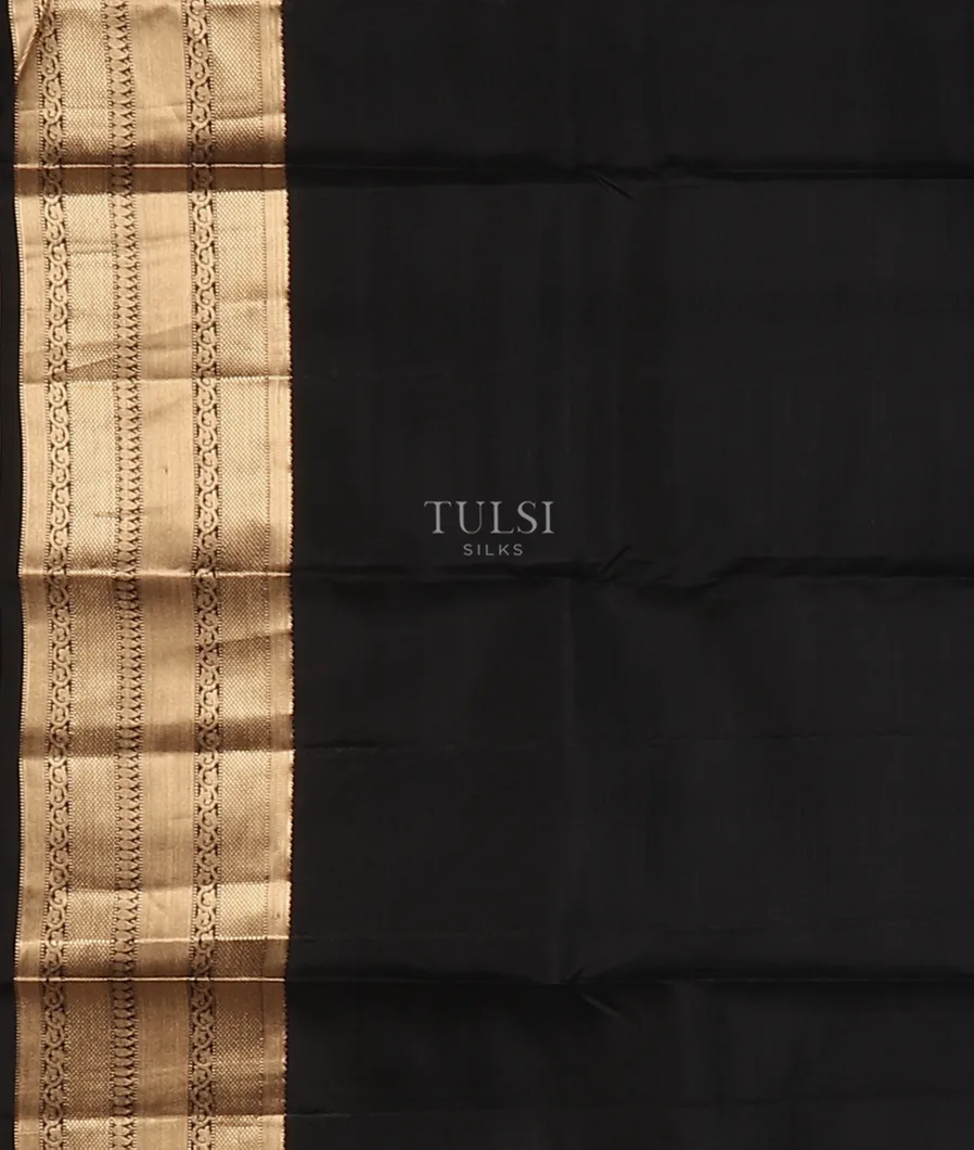 Black Soft Silk Saree T5628353