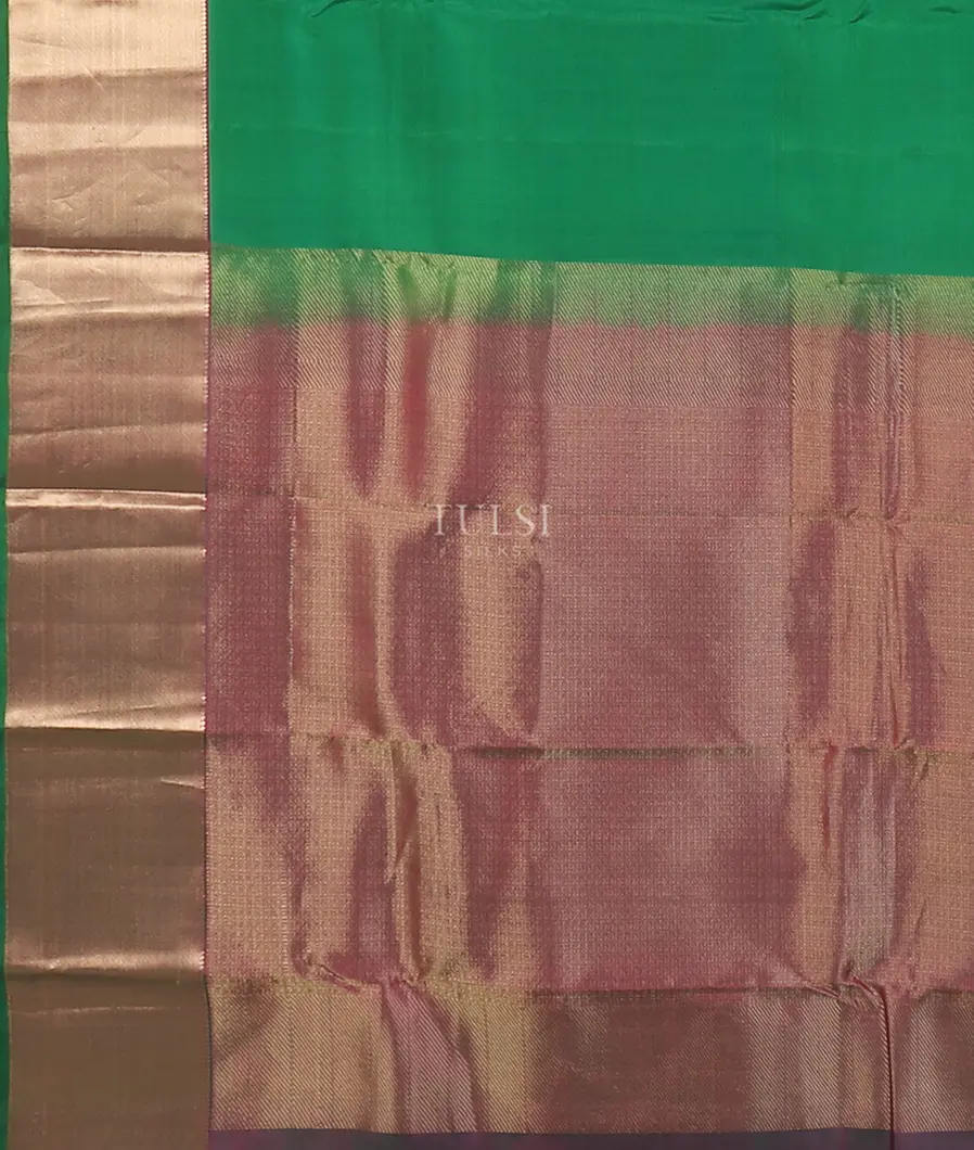 Green Soft Silk Saree T5306214