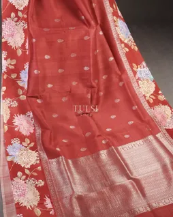 red-tussar-with-satin-crepe-border-t569147-t569147-d