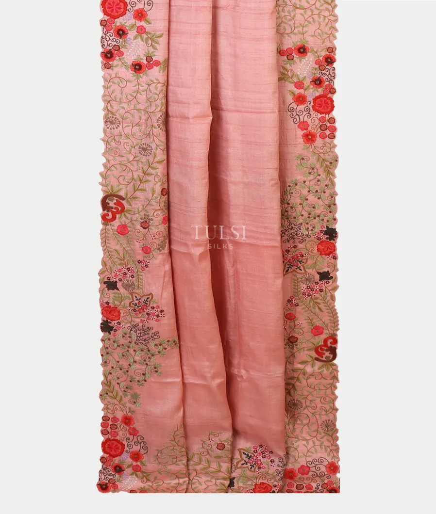 Salmon-pink-tussar-embroidery-saree-t512680-t512680-b