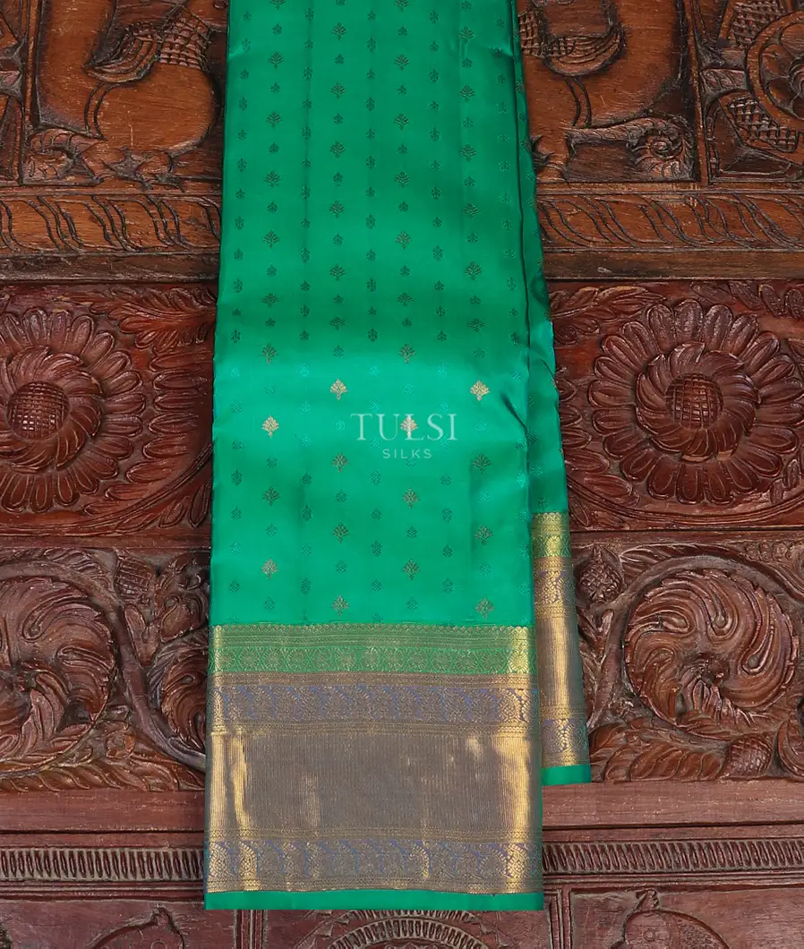 Green Soft Silk Saree T535663-image