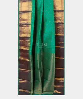 Green Soft Silk Saree T5356632