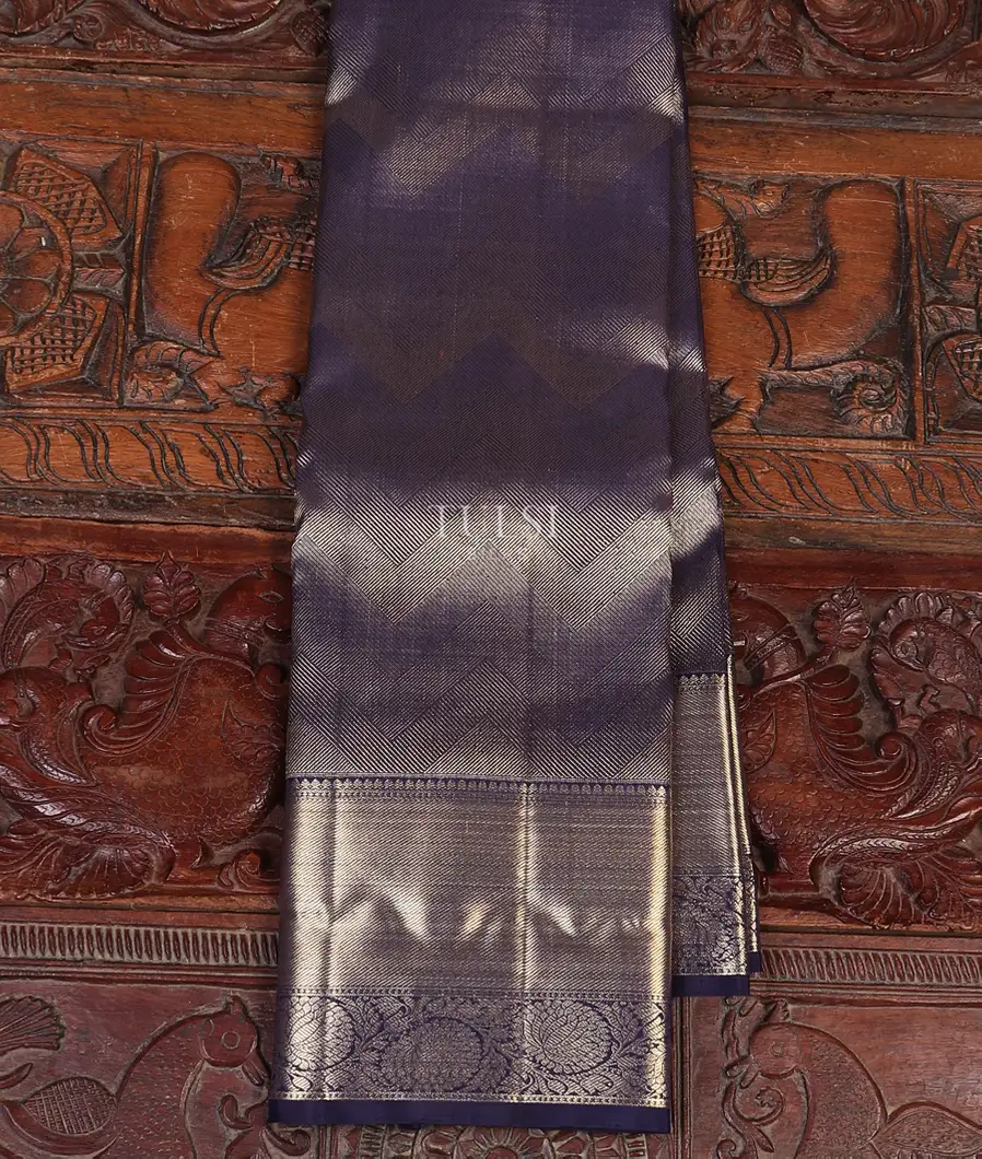 Blue Kanjivaram Silk Saree T555184-image