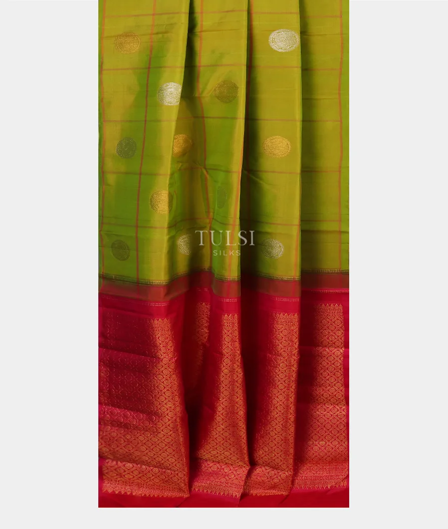 Green Kanjivaram Silk Saree T5384182