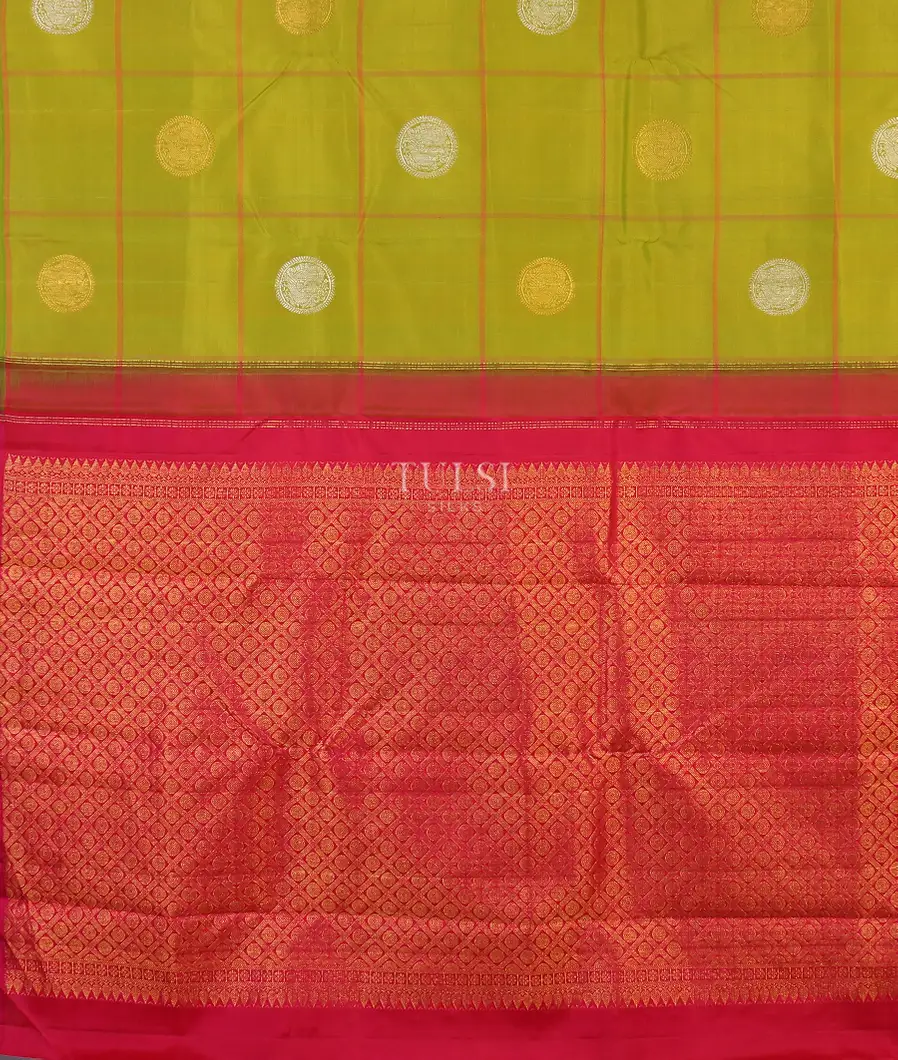 Green Kanjivaram Silk Saree T5384184
