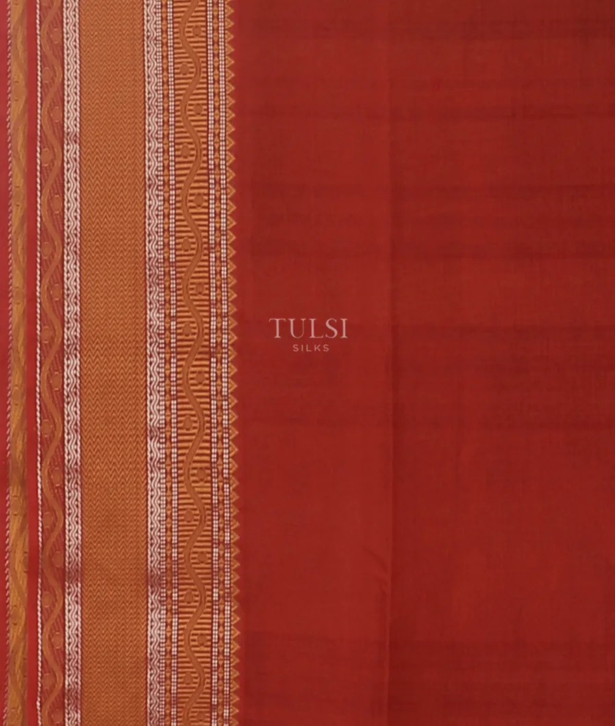 Brown Silk Cotton Saree T5714123
