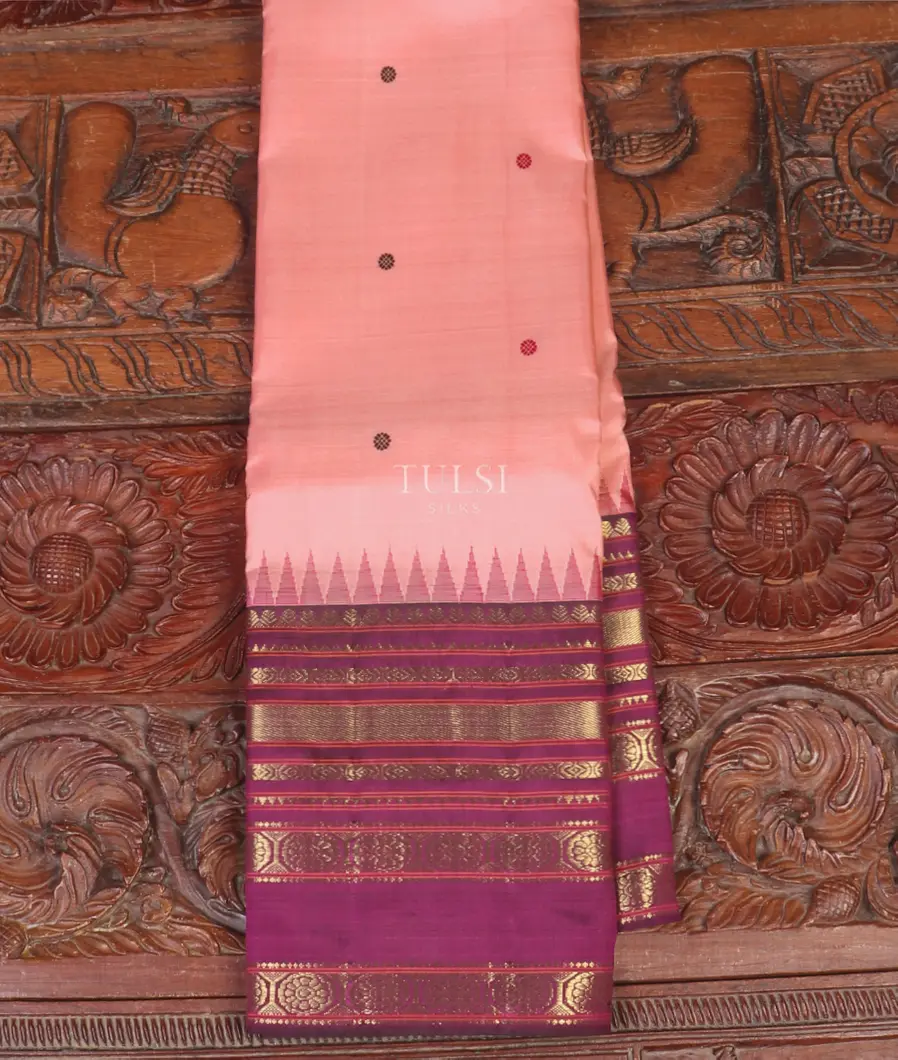 Pink Kanjivaram Silk Saree T541691-image