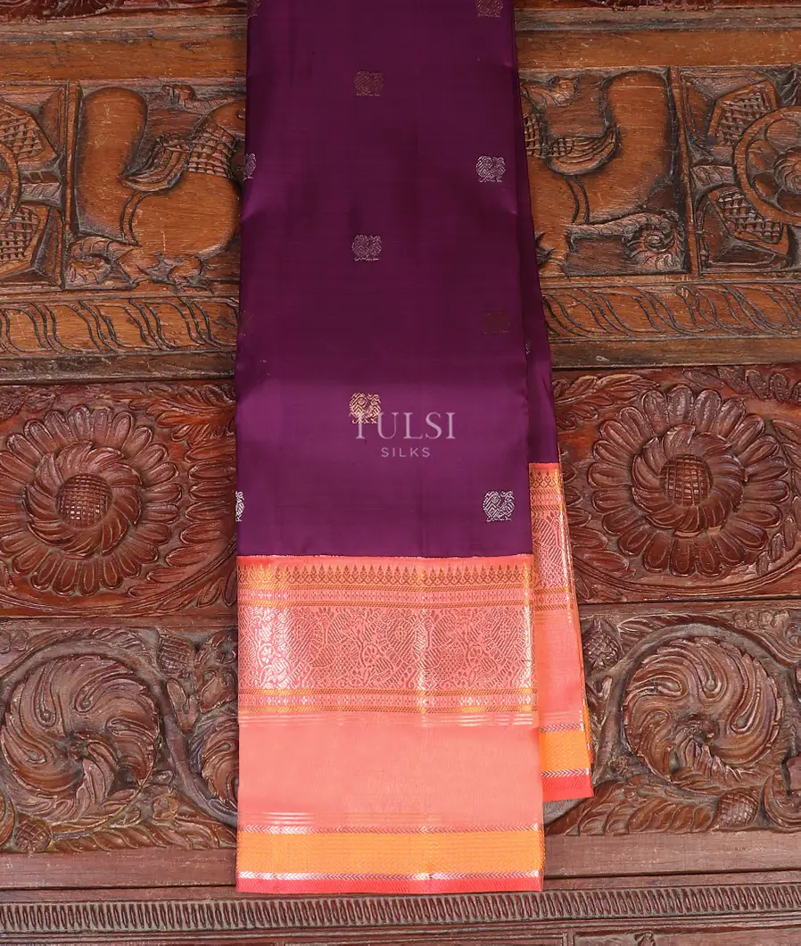 Purple Kanjivaram Silk Saree T560598-image