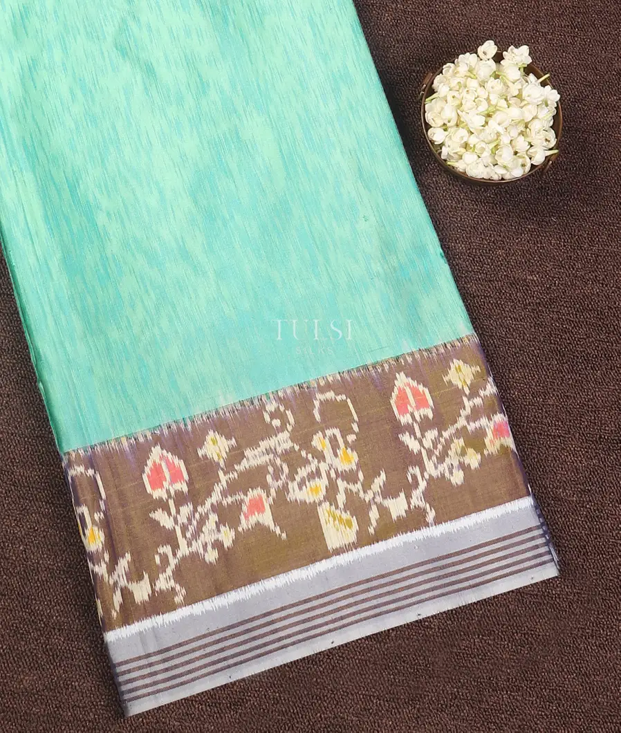 Blue Patan Patola Silk Saree T571579-image