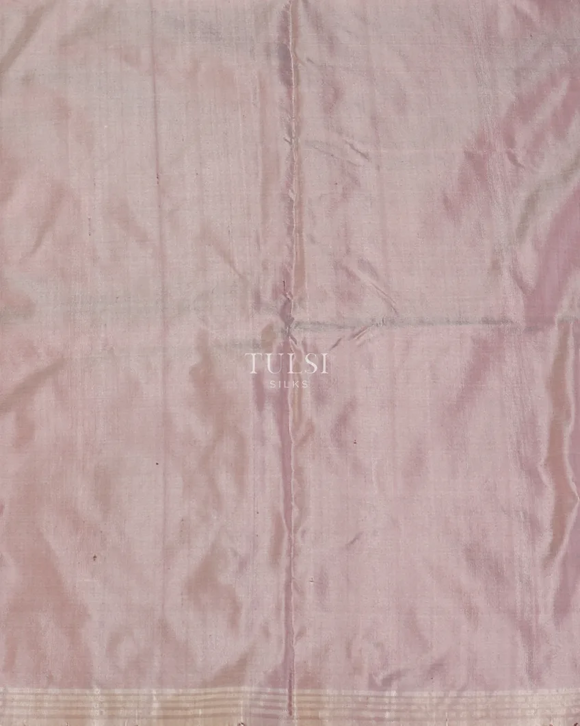 Purple And Off - White Patan Patola Silk Saree T5715803