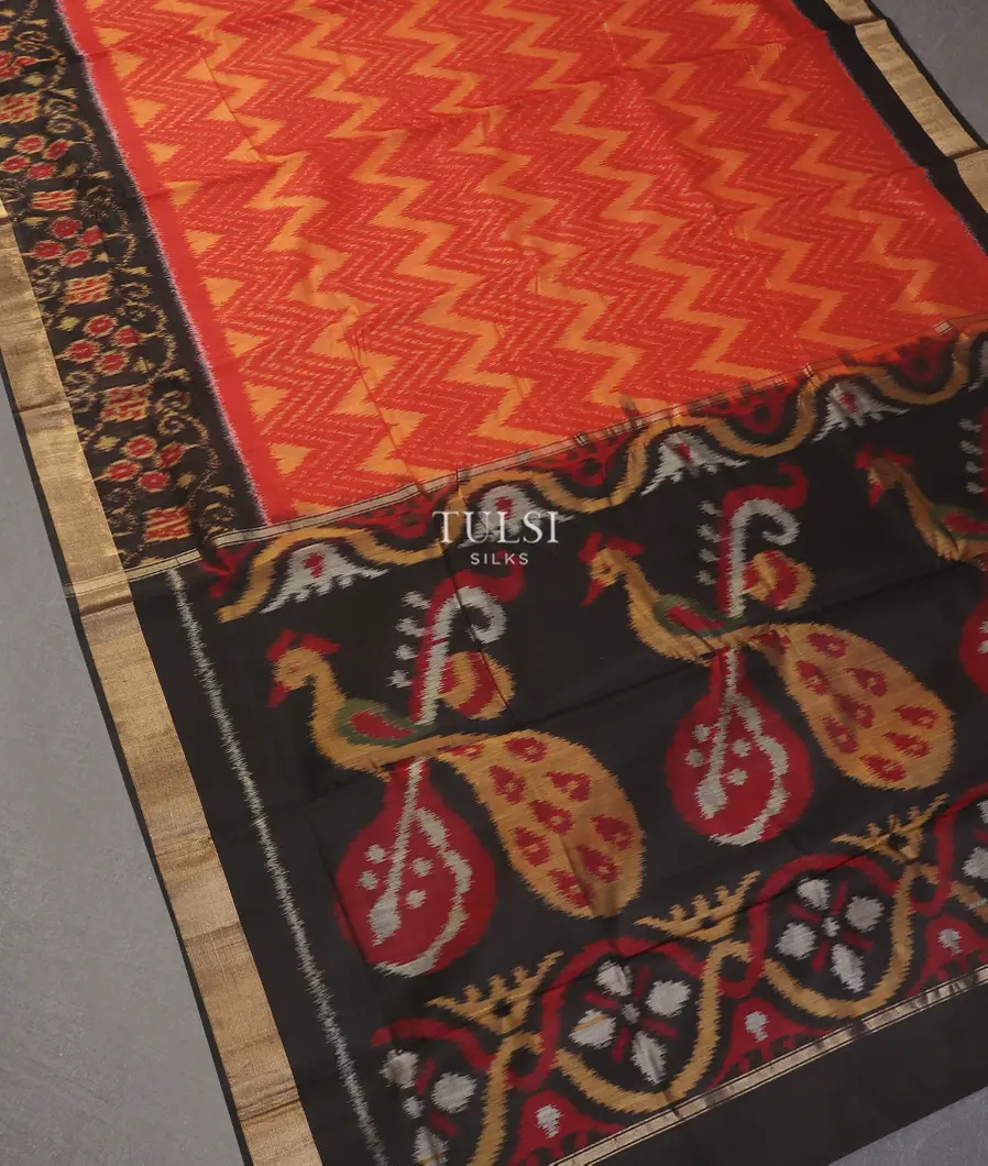 red-pochampalli-silk-cotton-saree-t555539-t555539-b