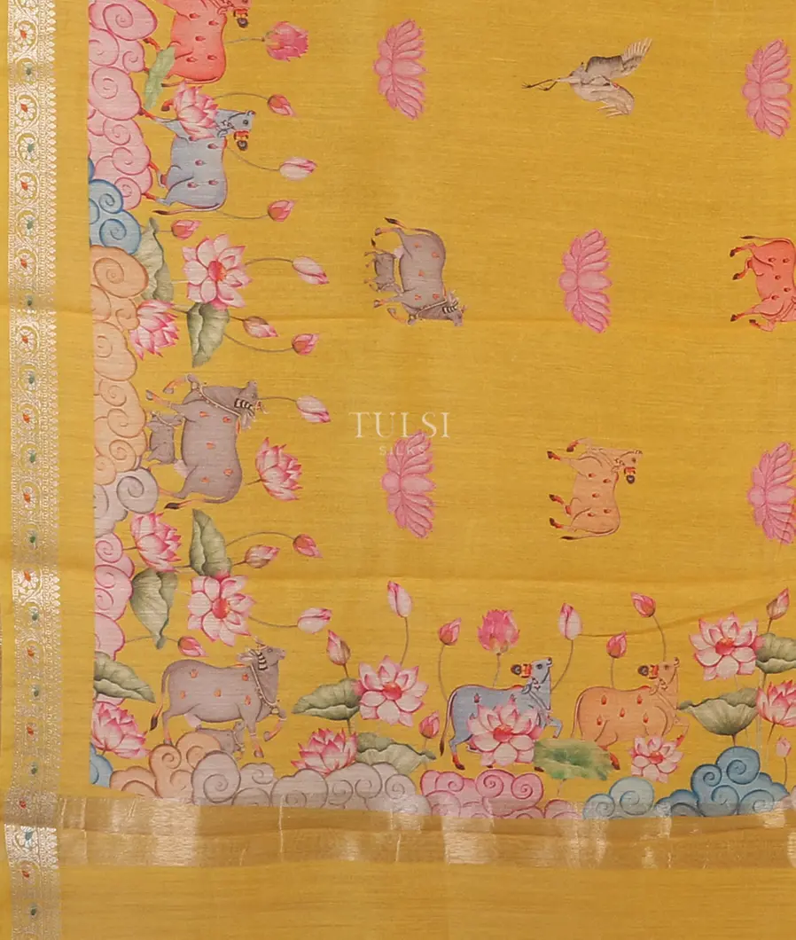 yellow-tussar-printed-saree-t544844-t544844-d