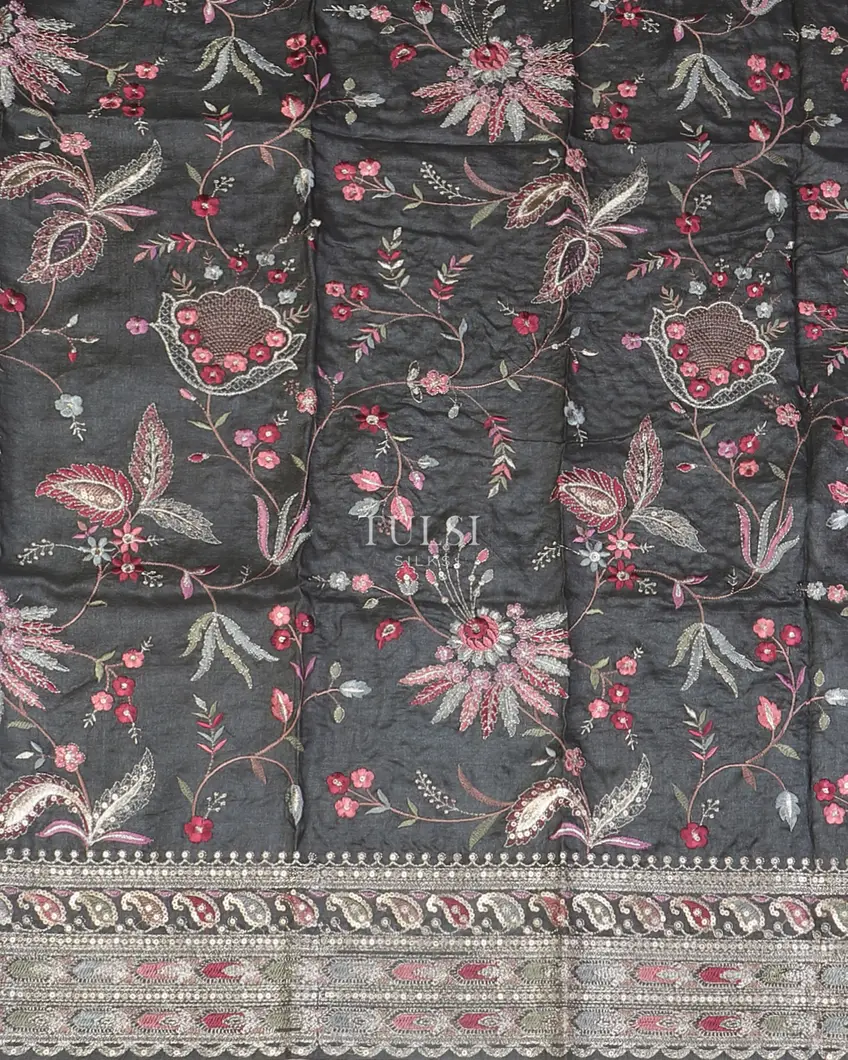 greenish-grey-tussar-embroidery-saree-t572053-t572053-c