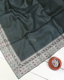greenish-grey-tussar-embroidery-saree-t572053-t572053-f