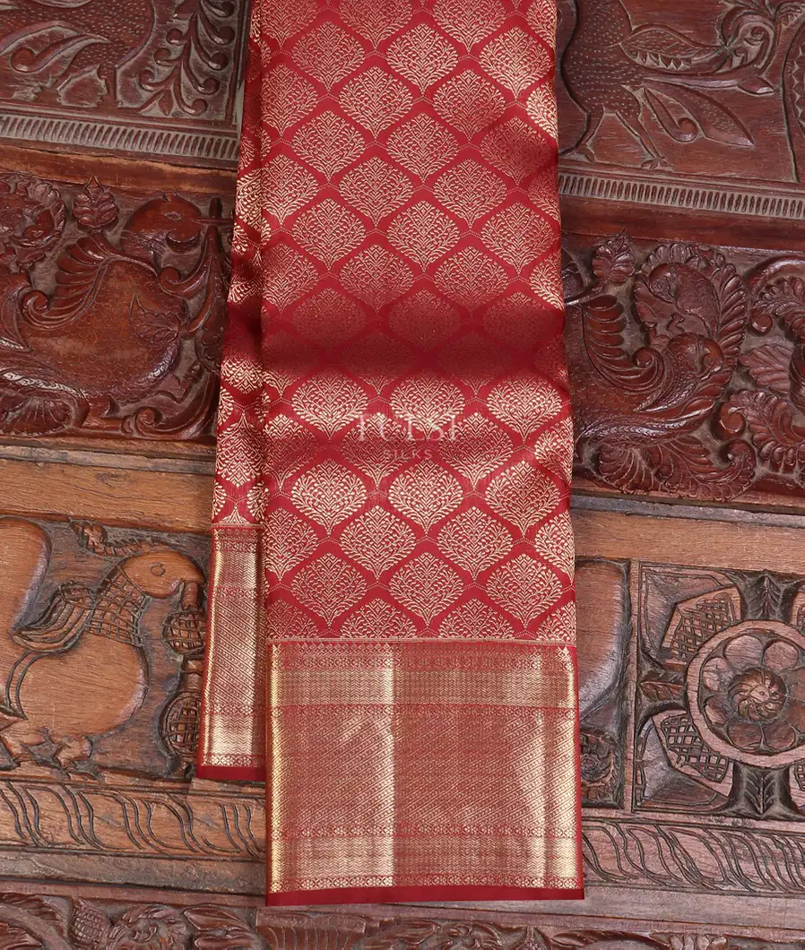 Maroon Kanjivaram Silk Saree T563118-image