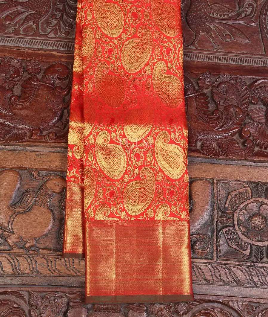 Red Kanjivaram Silk Saree T316215-image