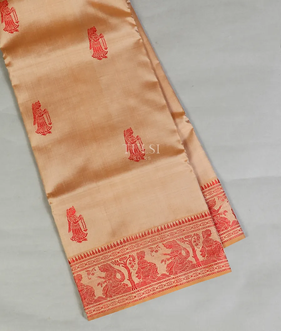 Beige Baluchari Silk Saree T574600-image