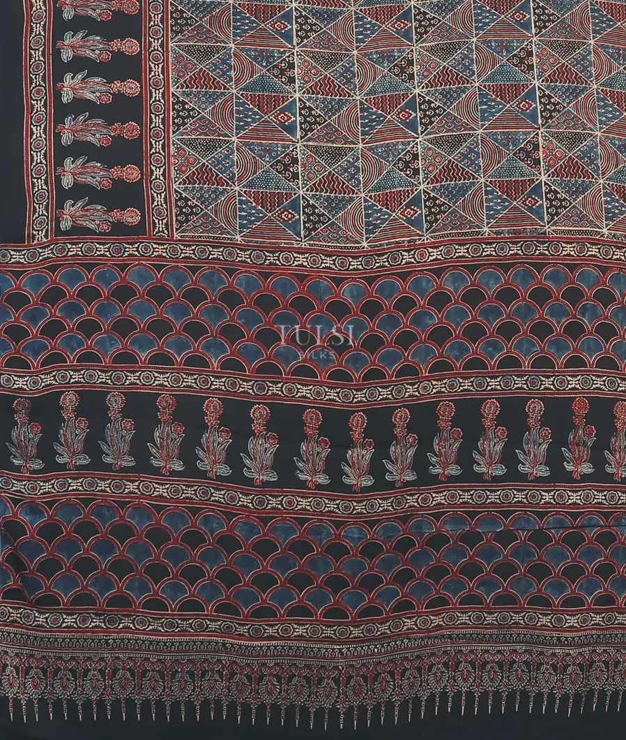 black-ajrakh-printed-modal-silk-saree-t569381-t569381-d