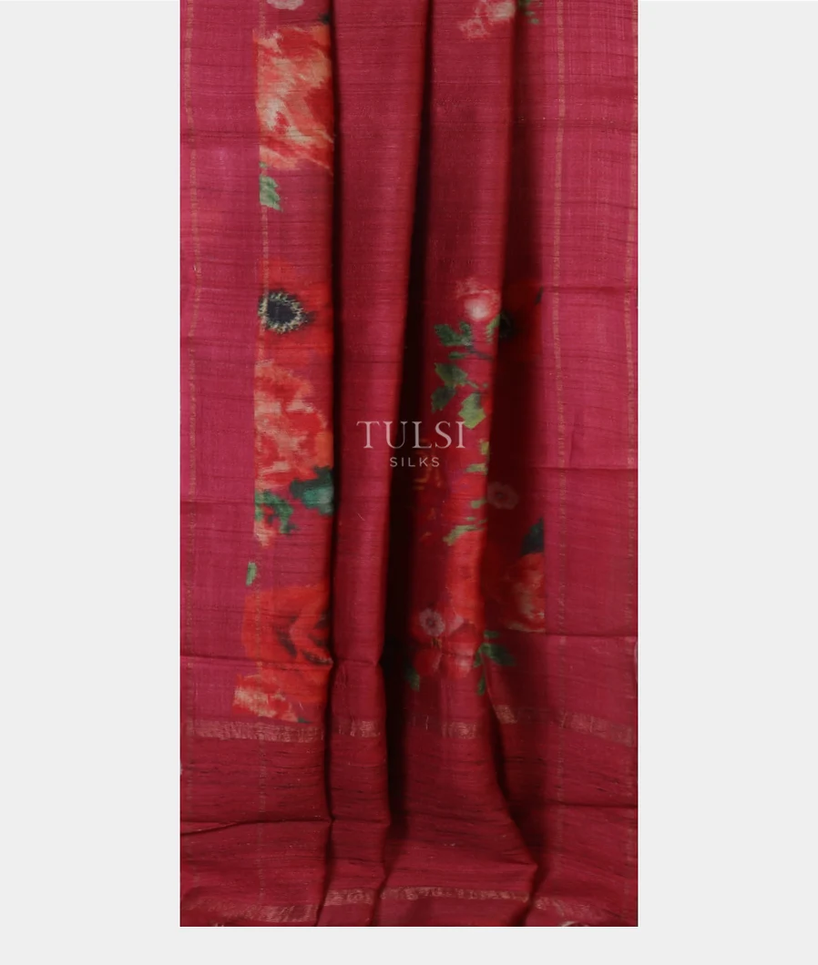dark-pink-tussar-printed-saree-t523702-t523702-b