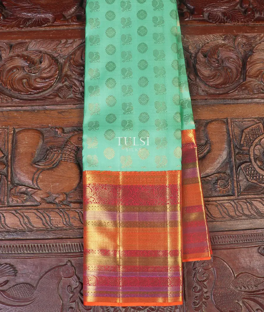 Light Blue Kanjivaram Silk Saree T555297-image