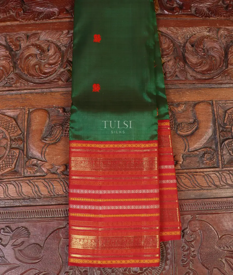 Green Kanjivaram Silk Saree T549196-image