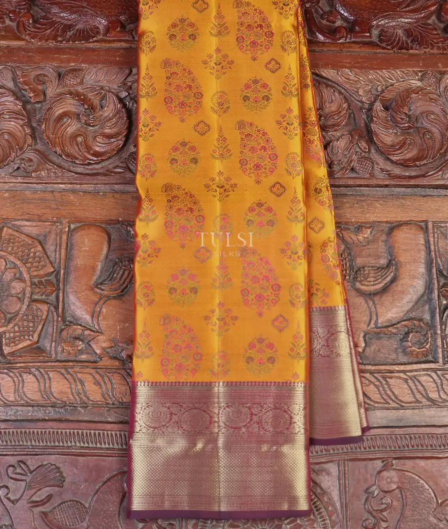 Yellow Soft Silk Saree T578671-image