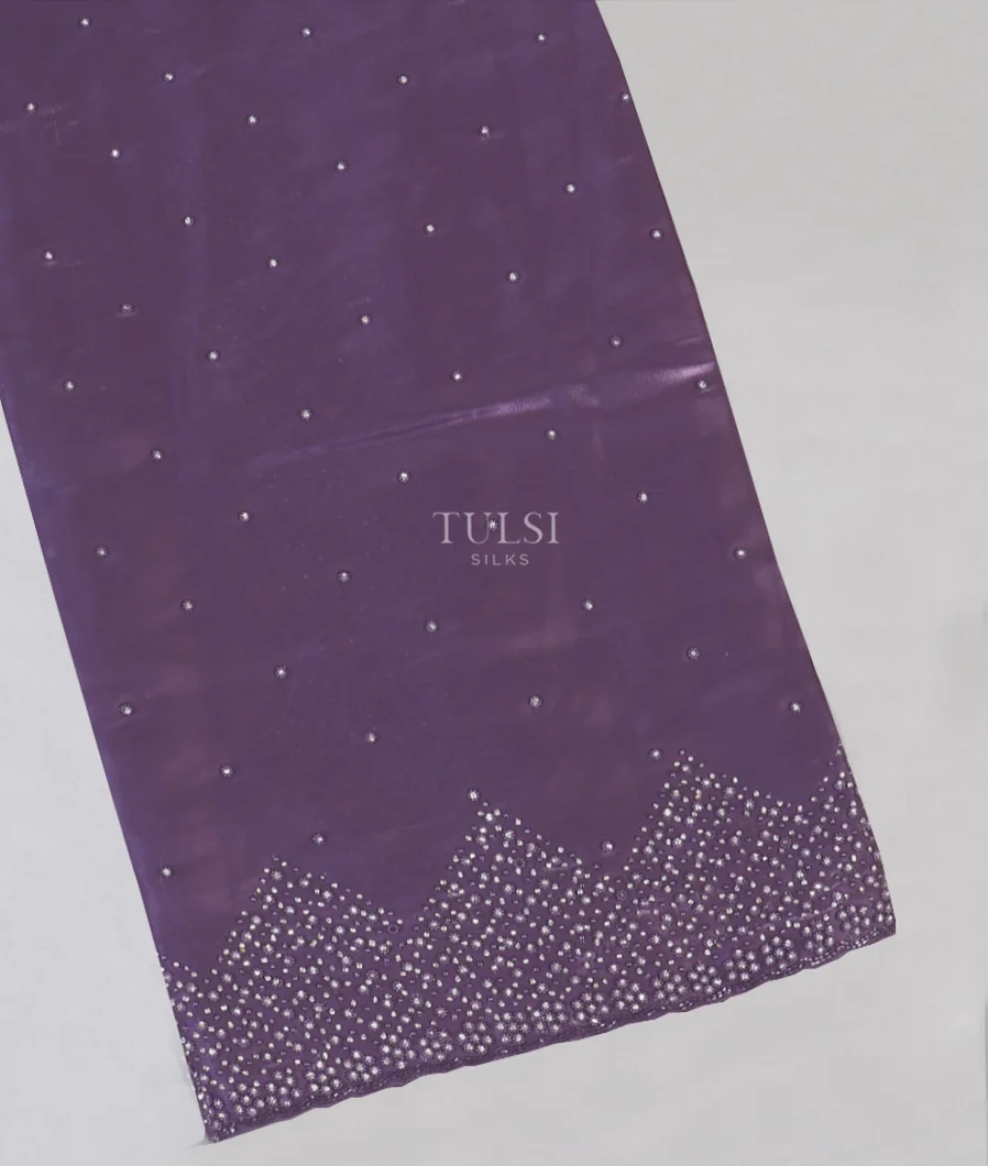 Purple Fancy Embroidery Saree T566335-image