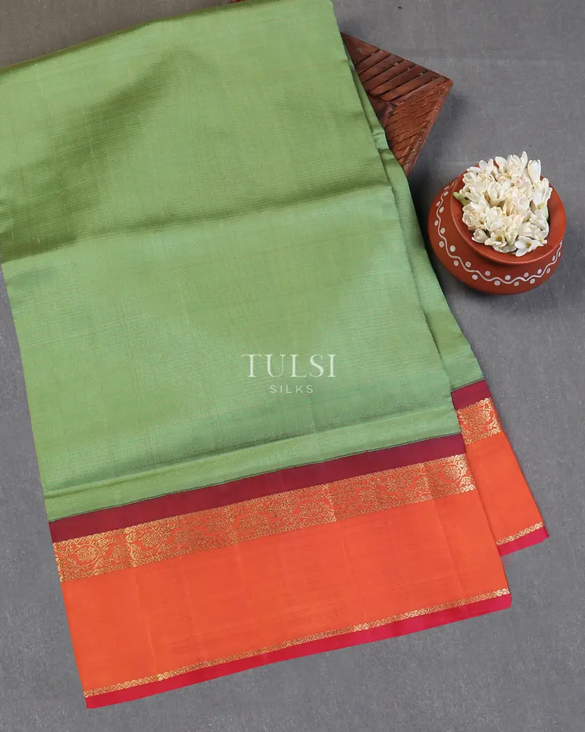 Light Green Soft Silk Saree T576803-image