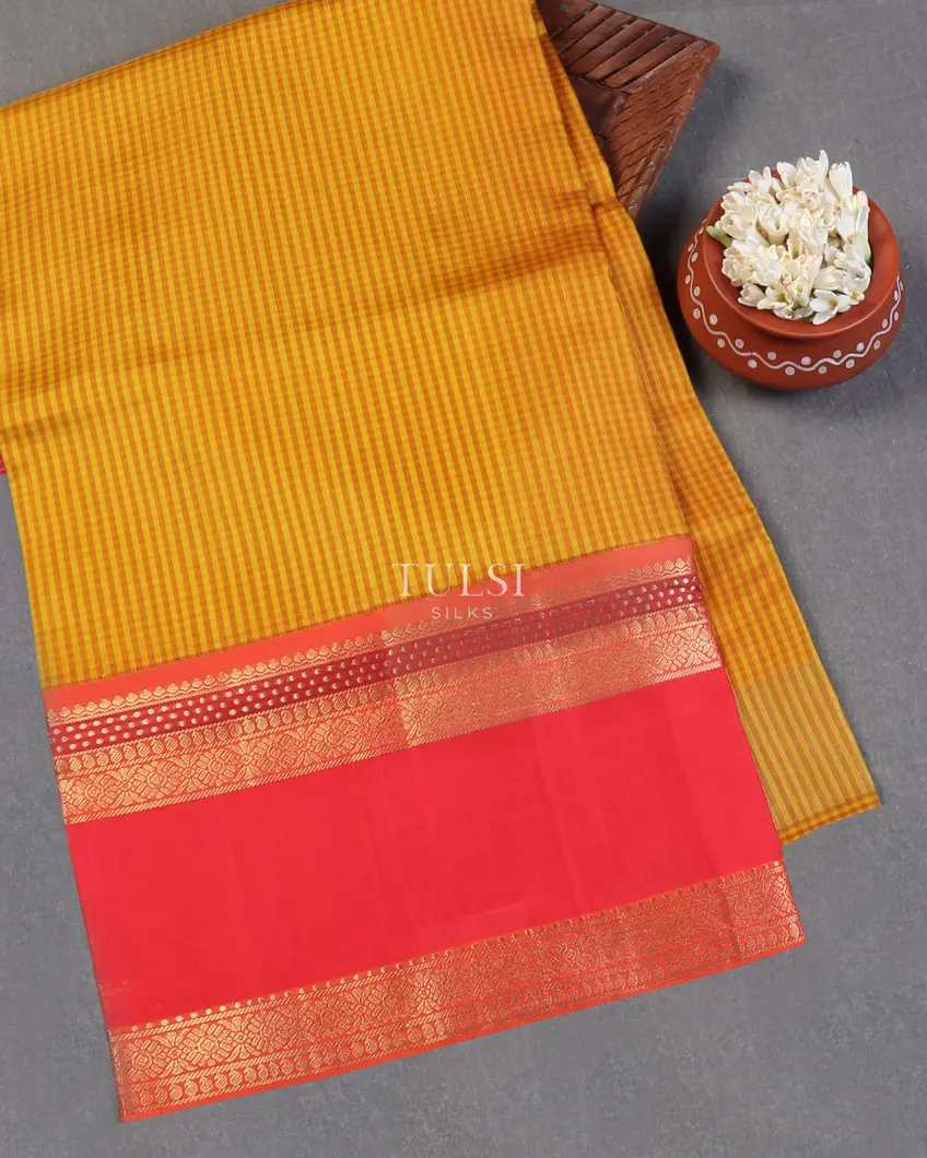 Yellow Soft Silk Saree T576828-image