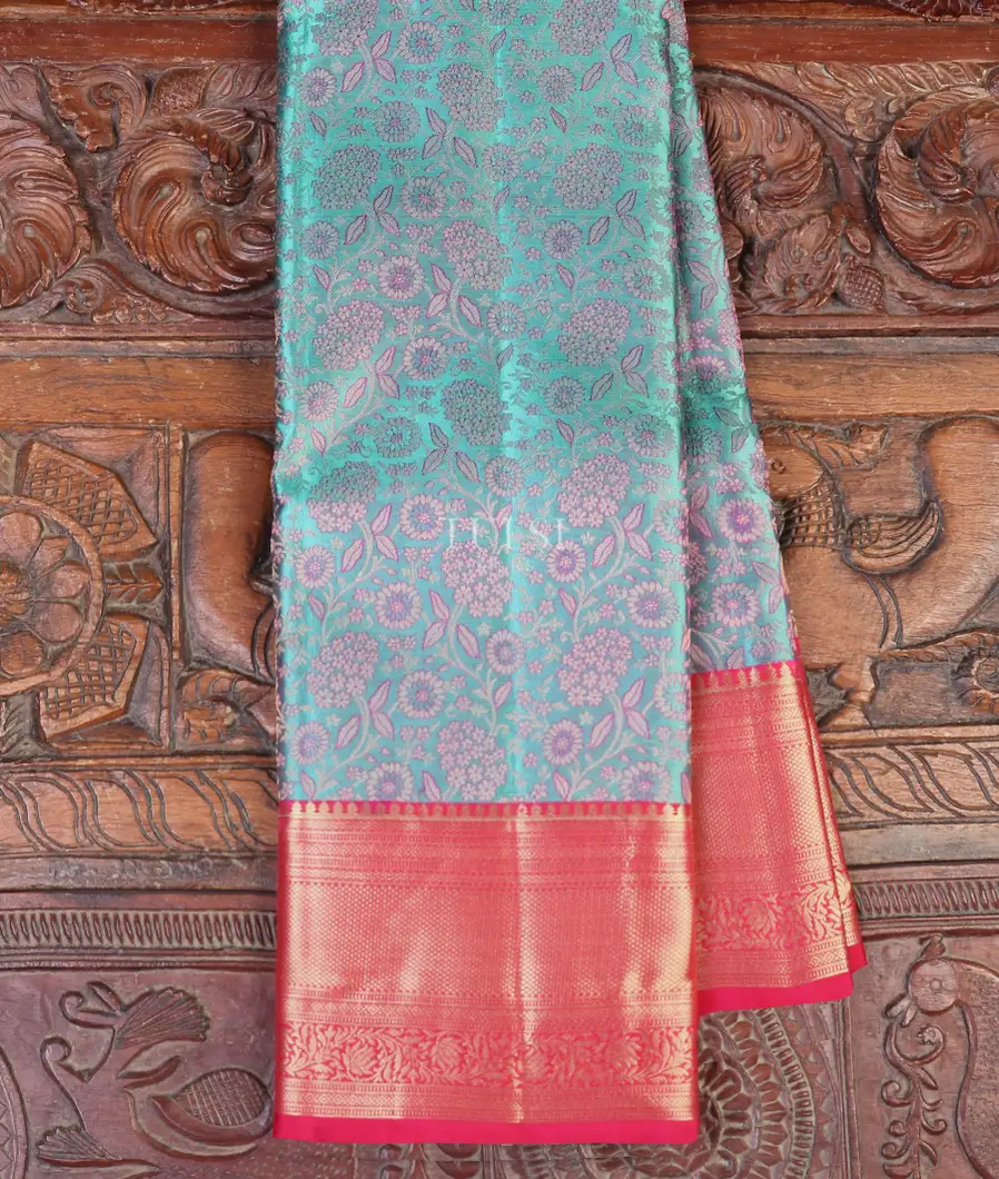 Blue Soft Silk Saree T577682-image