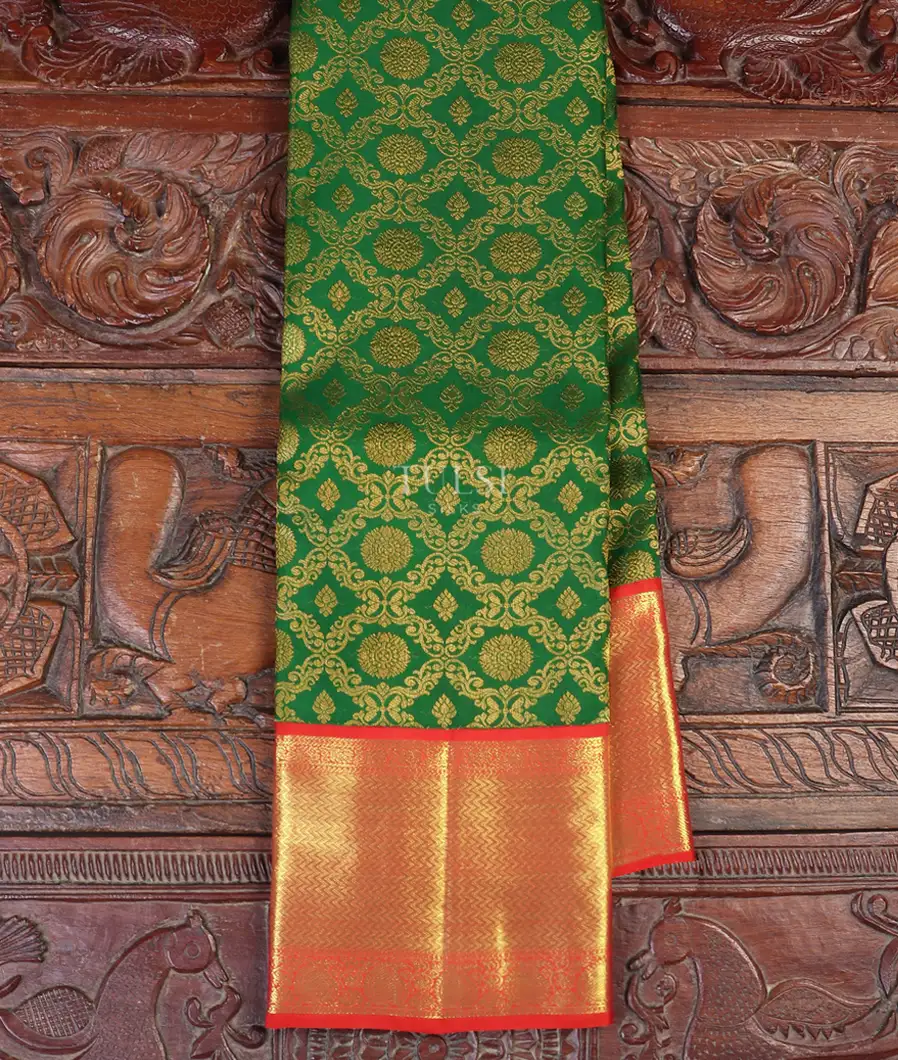 Green Kanjivaram Silk Saree T529467-image