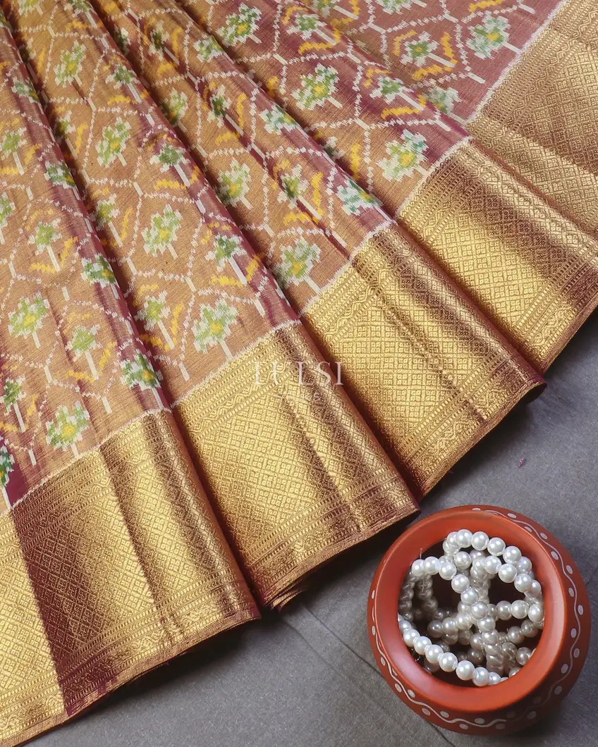 Multicolour Tissue Kanjivaram Silk Saree T579693-image